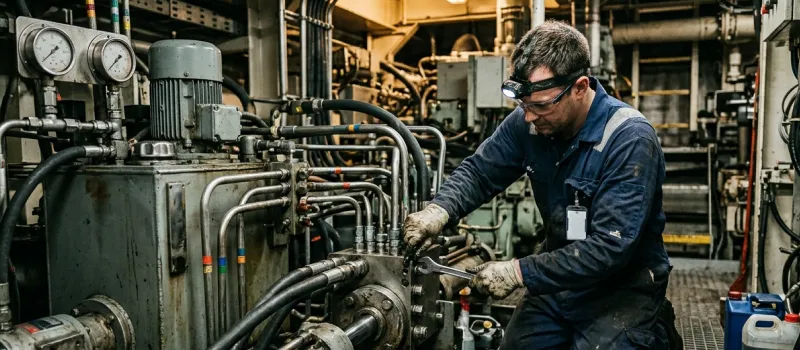 marine hydraulic maintenance UAE