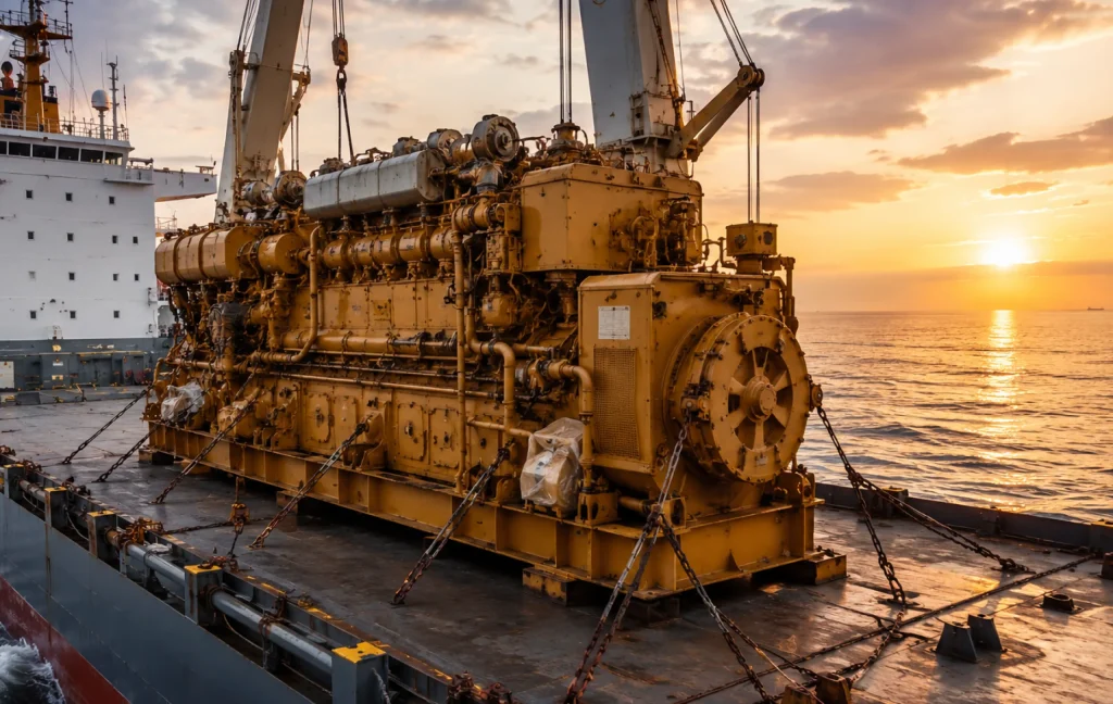 heavy machinery moving